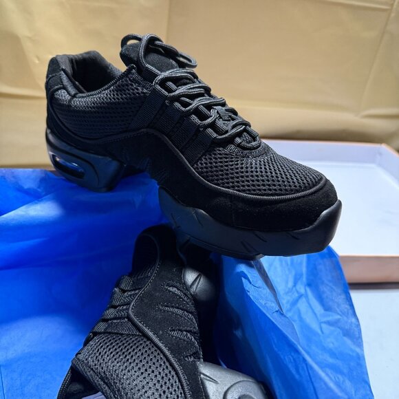 Bloch Women's Boost Drt Split Sole Dance Shoe Black US 9.5 NEW - Picture 1 of 9